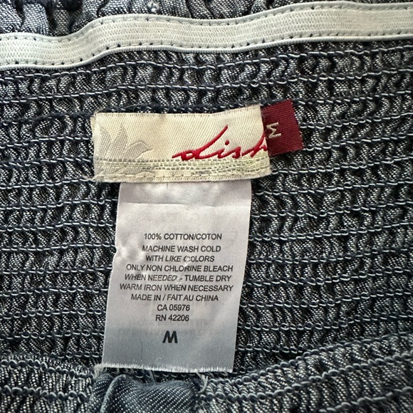 Denim, Strapless mini dress, jean, festival - Picture 4 of 4